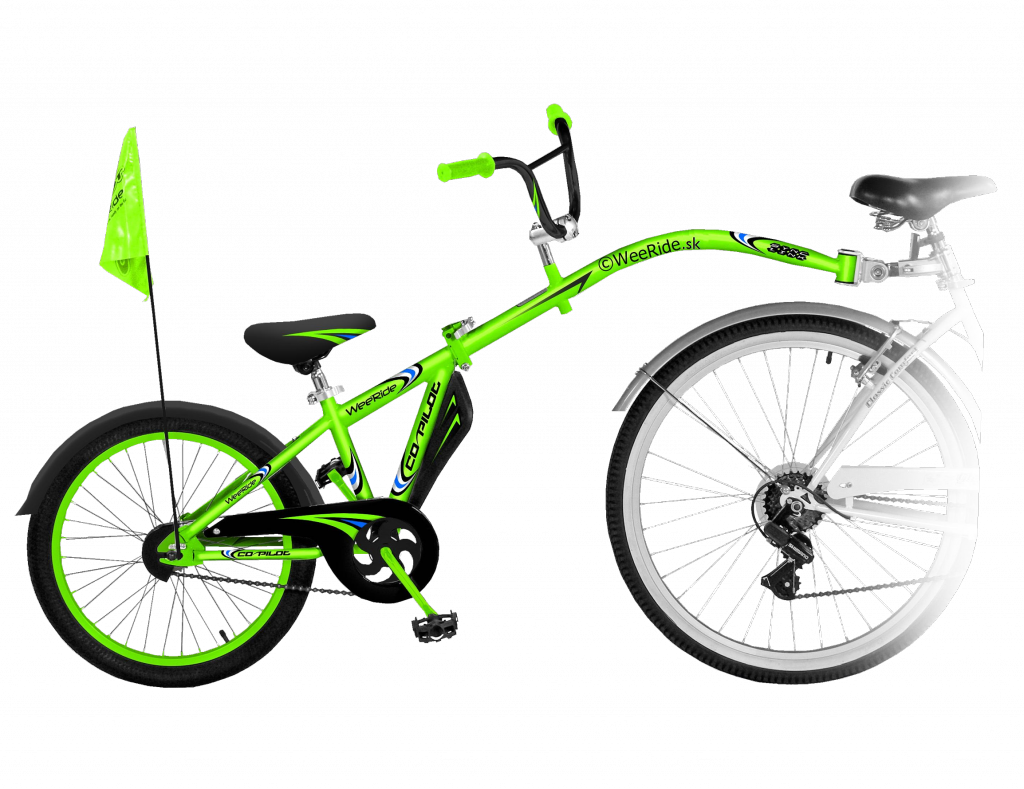 WeeRide® CO – Pilot prípojný detský bicykel